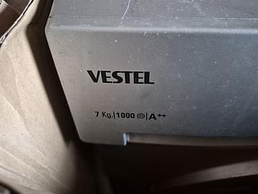 Paltaryuyan maşın Vestel, 7 kq, İşlənmiş, Avtomat, Qurutmasız