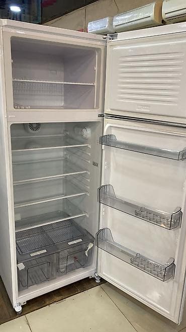 hava isidici: İki qapılı soyuducu (yuxarıda dondurucu) - Rəng: ağ, klassik dizayn - — 1