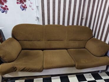 диваны для кафе и ресторанов: Диван, Нераскладной, Без подьемного механизма, Ткань — 2