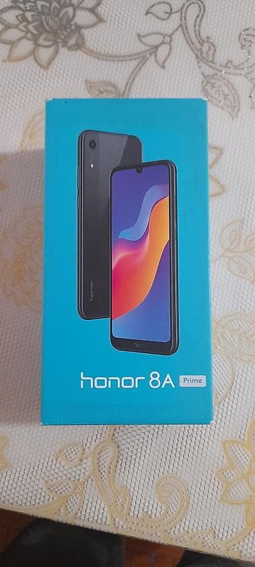 fly telefonlar: Honor 8A Prime, 64 GB, rəng - Qara, İki sim kartlı — 4