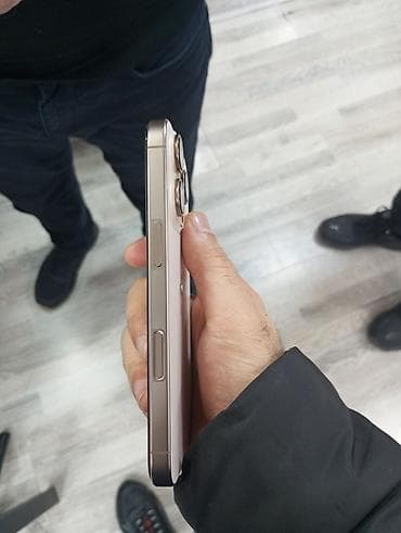 iphone kontakt home: IPhone 16 Pro, 128 GB, Desert Titanium, Zəmanət, Simsiz şarj, Face ID — 5