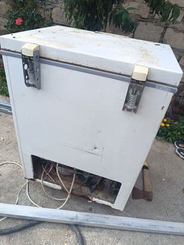 Yemək hazırlamaq üçün texnika: İşlənmiş Soyuducu Satılır, rəng - Ağ, Təkərli — 2