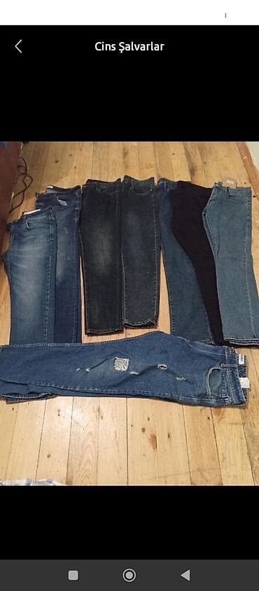 Razmerler şəkil üstə yazilib hamısı 40m tək 10m.Kişi şalvarları –