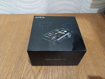 Smart saatlar: Yeni, Smart saat, Mibro, Аnti-lost, rəng - Qara — 1