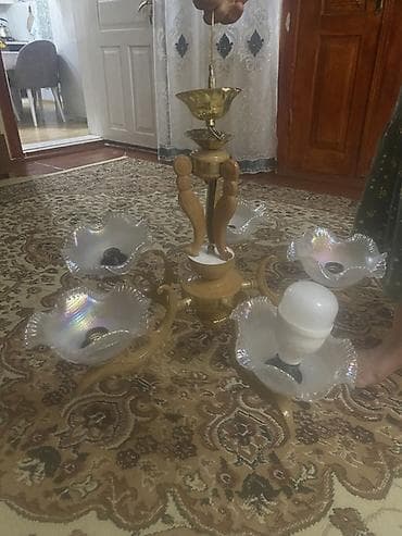 Çilçıraqlar: Çılçıraq, 5 lampa, Metal — 2