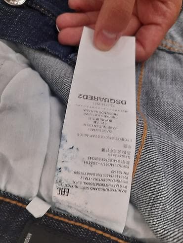 cins walvar: DSQUARED2 “Skater Jean” kişi cins şalvarı.70manata alınıb etiketi — 7