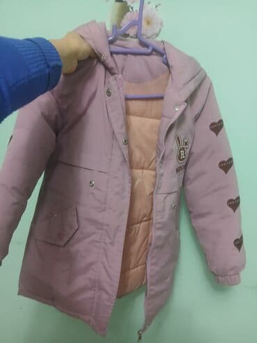 Moskviç: Uşaq qış gödəkçələri – 2 model 1) Açıq bənövşəyi rəngdə, kapüşonlu və — 2