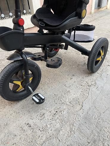 velolar: Uşaq üçtəkərli velosipedi – valideyn idarəetmə tutacaqlı model Cox az — 3
