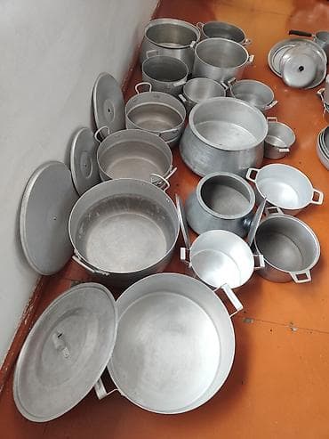 Qazan, rəng - Gümüşü, Alüminium