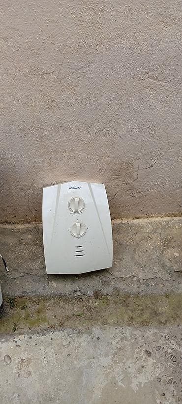 knopka: Divar tipli su qızdırıcısı - Rəng: Ağ - Üst düymə: alov gücü/istilik — 2