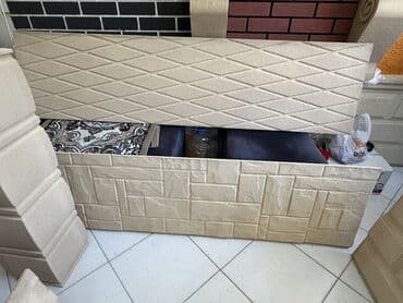 ev fasad rəngləri: Müxtəlif dizayn və ölçülərdə fasad daşları və dekorativ elementlər — 2