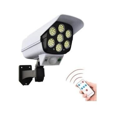 Günəş ☀️⛅ enerjisi ilə işləyən sensorlu kamera 📷 formasında lampa LED