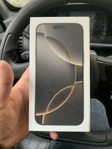 IPhone 16 Pro Max, 256 GB, Desert Titanium, Barmaq izi, Face ID, Simsiz şarj