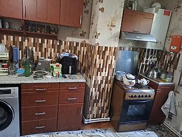 qazma baltaları: Mətbəx mebel dəsti – tam komplekt - Üst və alt modullar: tünd ağac — 2