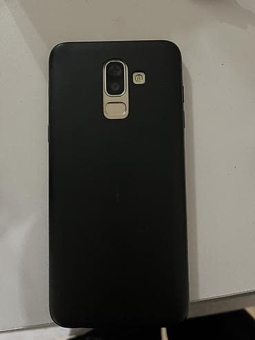redmi k50 pro: Samsung Galaxy J8, rəng - Qara, Barmaq izi — 2