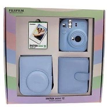 mikrofon mini: Fujifilm Instax Mini 12 – Hədiyyə Dəstı Dəstın tərkibi: - Instax Mini — 1
