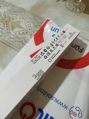 iphone telefon saat: Yeni, Smart saat, Xiaomi, Sensor ekran, rəng - Gümüşü — 9