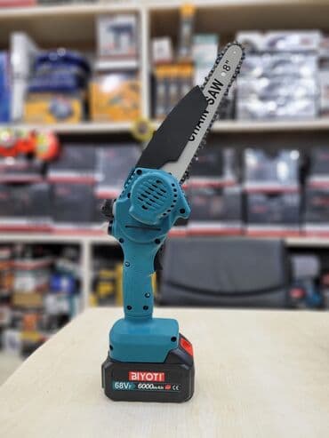 rəsim seti: 🌴Batareyalı Mişar🌴 68 V 6 Amper gücündə super əl mişarı .Rəsmi zavod — 2