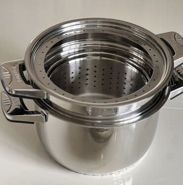 nerj qablar: Tava, Qazan, rəng - Gümüşü, Belçika — 2