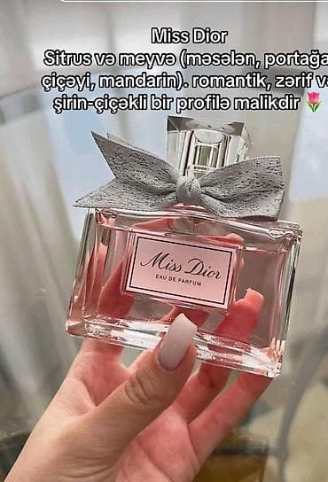 Miss Dior Eau de Parfum - Ətir profili: Sitrus və meyvə notları