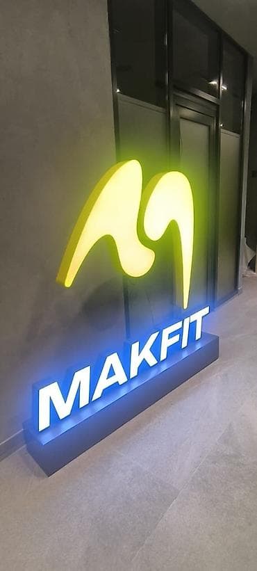Reklam, çap: HƏR NÖV REKLAM XİDMƏTLƏRİ * Qabarıq hərflər – Fasad və interyer üçün — 8