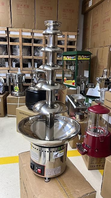 Kommersiya tipli şokolad fəvvarəsi – paslanmayan poladdan Məhsul — 2