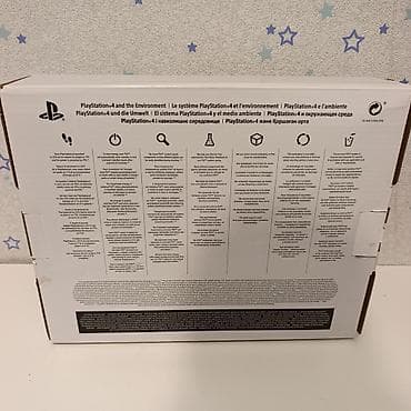 pleystein 4 pro: Şəkildəki PS4 slim 1000gb qutuda, təzə kimi plombu üzərində, ideal — 4