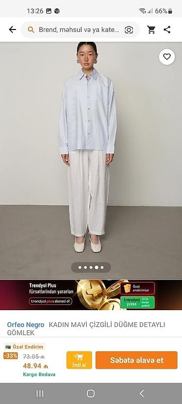 Salam metrolara çatdırılma var. Trendyoldan alınıb yenidir istifade — 3