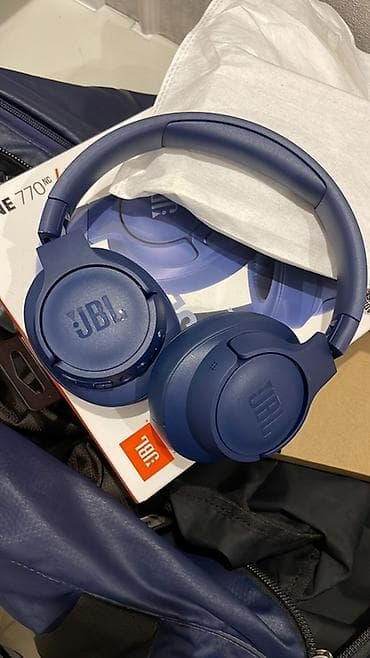 JBL Tune 770NC Bluetooth qulaqcıq – mavi - Aktiv Səsboğma (ANC)