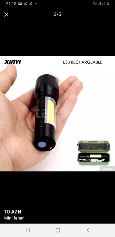 polis şəkilləri: Mini polis fənəri Fener Fanar Mini Polis fanari lupali Uzun vurma — 2