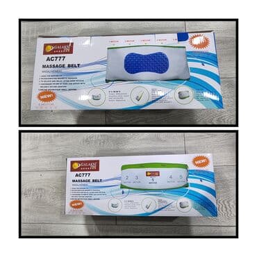 Təbii saçlar, pariklər: Arıqladıcı Kəmər 5 matorlu Beş Motorlu İmpulslu Vibrasiyalı — 3