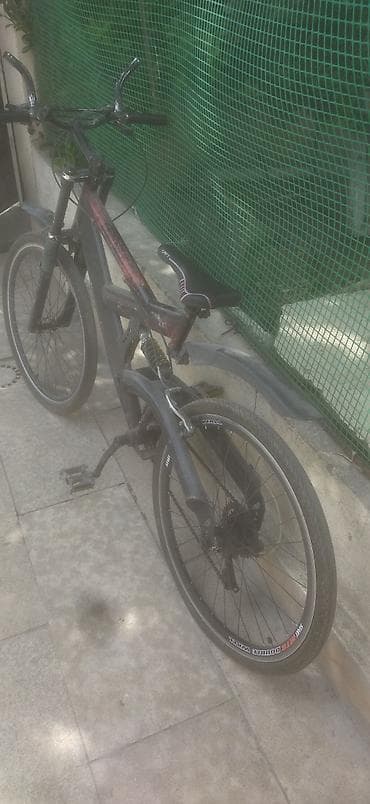 Tam asqılı dağ velosipedi - Çərçivə: Tam asqılı (ön amortizator + — 3