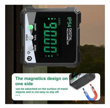 maqnit: Yüksək dəqiqlikli rəqəmsal meylölçən. Inklinometr. 📌 Xüsusiyyətlər — 3