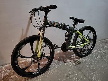 Qatlanan dağ velosipedi – amortizatorlu, disk əyləcli Xüsusiyyətlər