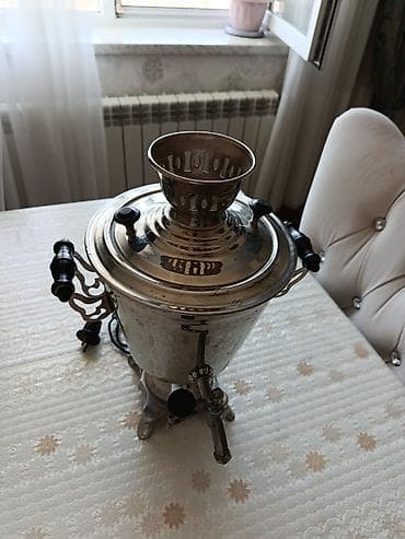 mis samovar: İşlənmiş Elektrik Samovar, 3 l, Ünvandan götürmə — 2