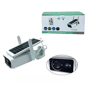 wifi kamera: Açıq havada video nəzarət üçün təkrar doldurulan avtonom kamera Günəş — 3