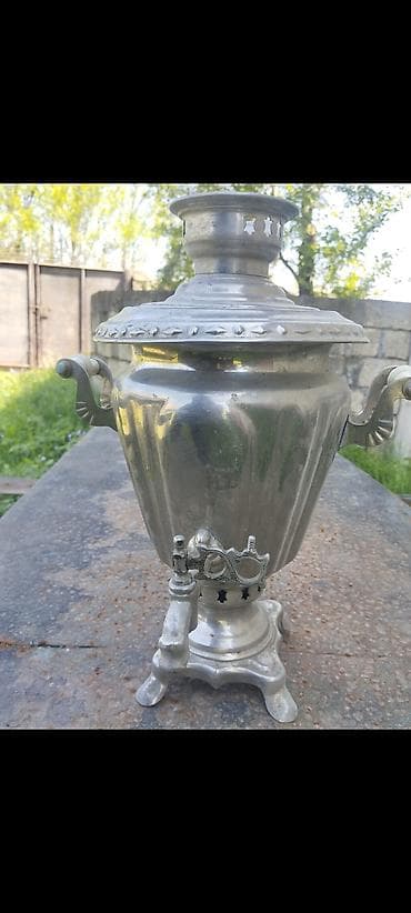 turk samovari: İşlənmiş Elektrik Samovar, 5 l, Ünvandan götürmə — 10
