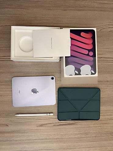 İpad mini 6 4/64 gb, problemsiz əla işləyir. Kinoya baxmaq və dərs — 6