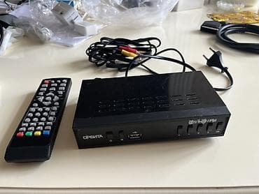 mini notebook computer: Orbita markalı rəqəmsal TV qəbuledicisi / tuner. Cihaza pult və RCA — 1