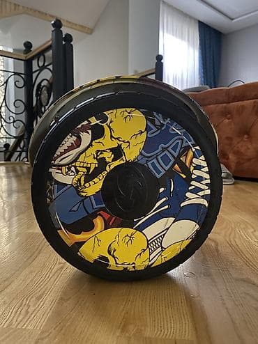 Giroskuterlər: Öz-özünə tarazlanan elektrikli hoverboard/squter - Rəngarəng, qrafiti — 4