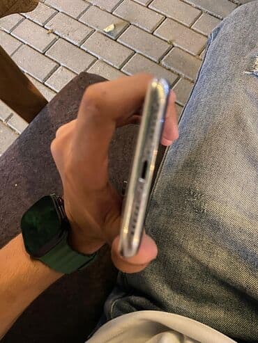 airpods iphone: IPhone X, 64 ГБ, Серебристый, Face ID — 3