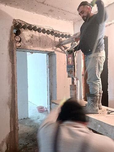 ağ qapı: Beton və daş kəsimi xidməti - Armaturlu beton, kolon, tavan və — 6