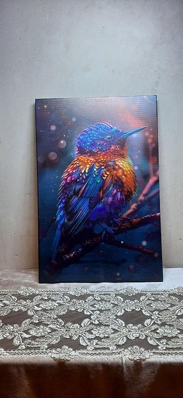 ev ucun aboy sekilleri: Divar üçün dekorativ rəsm tabloları - Növ: (canvas print) - Süjetlər — 2