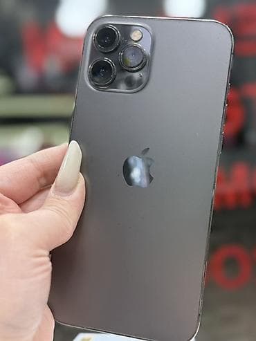 telefon redmi note 11: IPhone 12 Pro Max, Space Gray, Simsiz şarj — 1