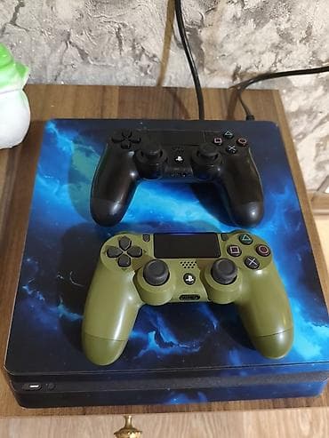 playstation 5 qiymeti: PlayStation 4 Slim oyun konsolu zəng edin razılaşama edək Barterdə — 3
