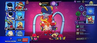 komputer vakansiya: Brawl Stars oyunu üçün inkişaf etmiş hesab - Kupa: 20,010 - Toplanan — 3