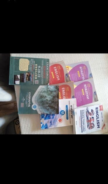 Velosiped ehtiyyat hissələri: DİM və digər nəşrlərdən ibarət hazırlıq kitabları dəsti hamısı — 3