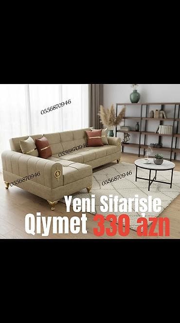 Künc divan, Qonaq otağı üçün, Parça, Bazalı, Açılan, Kitab