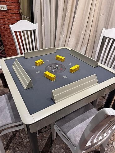 oyun pc: Avtomatik Okey masası – Gletus - 4 nəfərlik kvadrat oyun masası, okey — 2