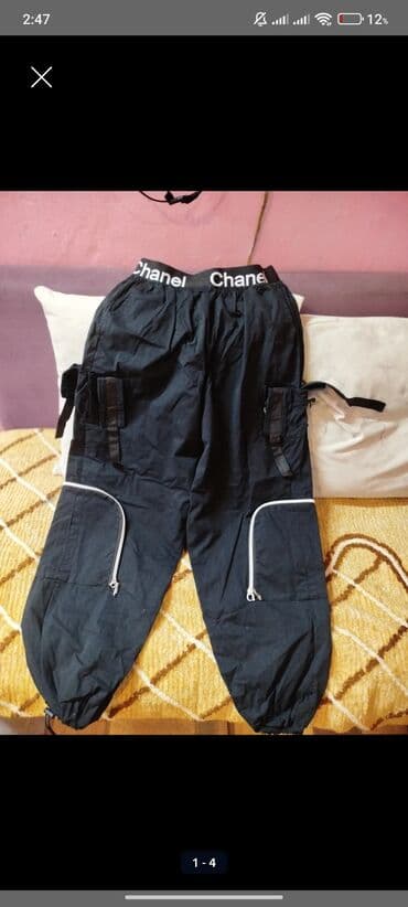 Kombat Şalvar, Chanel, rəng - Qara